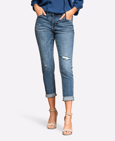 Womens Daisy Denim Girlfriend Jeans